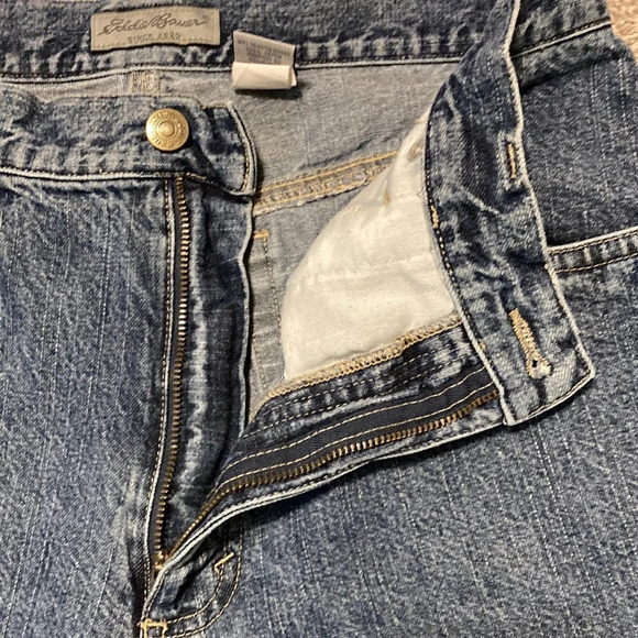 Vintage Eddie Bauer high rise capri jeans 10P - Picture 6 of 16